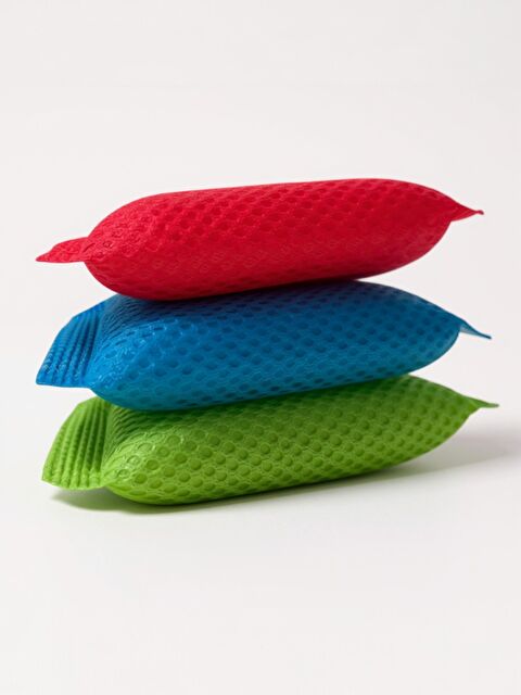 Technow 9 Parça Çok Amaçlı Genel Kullanım Mutfak Bulaşık Süngeri Yıkama Seti - S000487481-23173