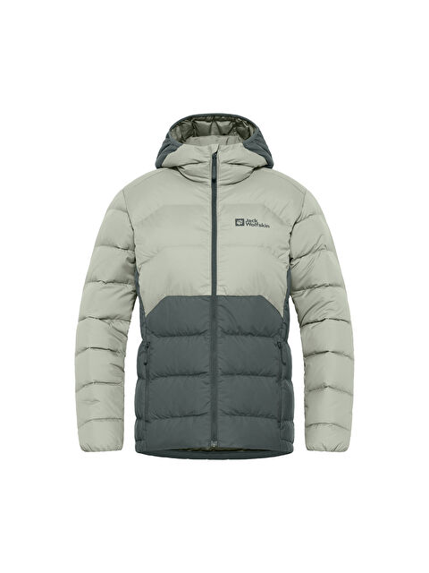 Jack Wolfskin Ather Down Hoody Kadın Yeşil Outdoor Ceketi - S000490154-18194