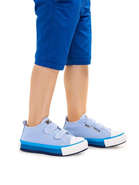 Kiko Kids Linen Cırtlı Erkek Bebek Keten Spor Ayakkabı - S000216437-17234
