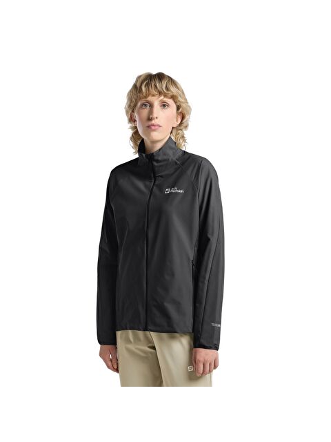 Jack Wolfskin Prelight Stride Kadın Siyah Outdoor Ceketi - S000490156-19351