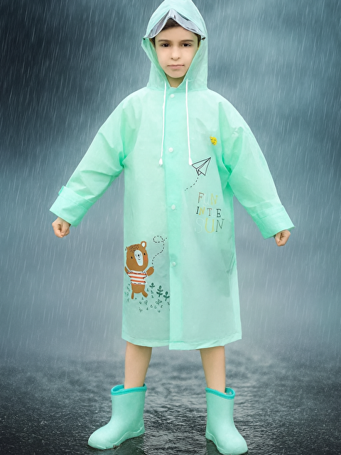Casabony TURKUAZ ÇOCUK YAĞMURLUK - S000439052-20055