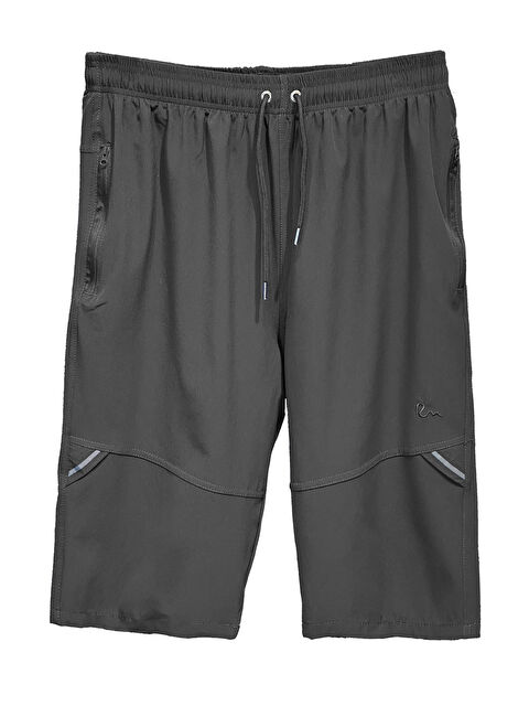 Remsa Mayo Ters Fermuar Erkek Şort Mayo RKS-08 Siyah - S000389172-19351