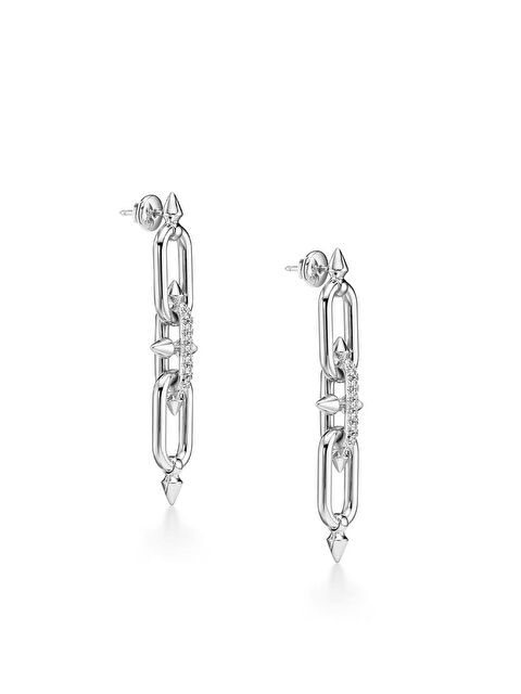 New Obsessions Tiff Gümüş Sallantılı Küpe - S000447801-18105