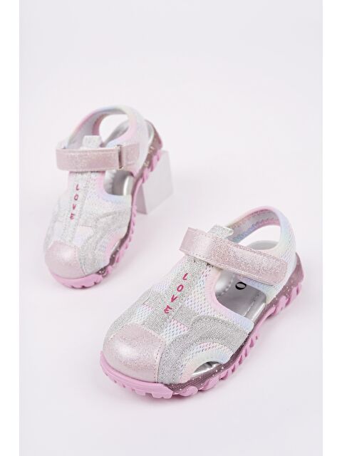 Muggo SLYVESTER Günlük Önü Kapalı Cırtlı Unisex Çocuk Sandalet - S000363942-23490