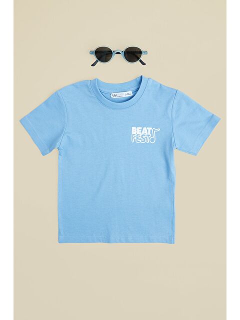 Fullamoda Beat Fest Baskılı Erkek Çocuk Tişört - S000532072-17234