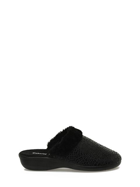 Polaris 609017.Z5PR Siyah Kadın Ev Terliği - S000447808-19351