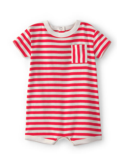 Carter's Erkek Bebek Kısa Tulum 3 Ay-24 Ay Kırmızı