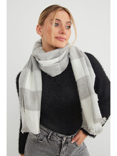 Fullamoda Ekose Desenli Şal - S000456922-20600