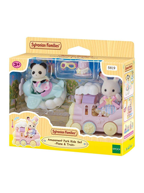 Sylvanian Families Lunapark Oyun Seti Uçak ve Tren 5819