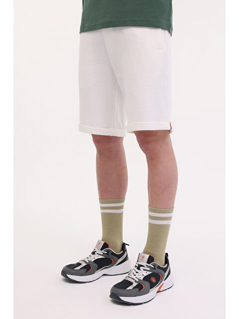 Lumberjack ML HECTOR 20URB1063 5FX Beyaz Erkek Şort