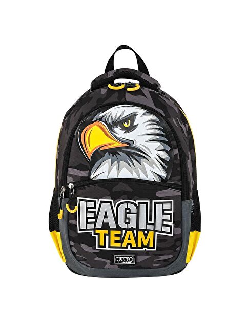 Muggle 3 Bölmeli Eagle Team Okul Sırt Çantası MU-9156 - S000235362-19351