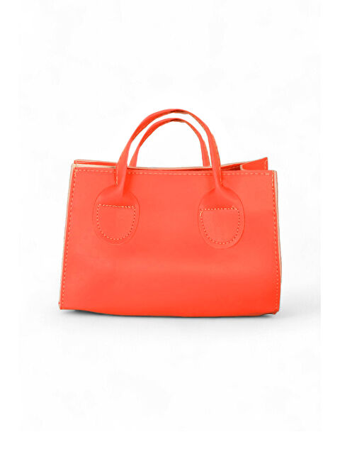 TONNY BLACK Kadın Oranj Mini Boy Suni Deri Askılı El ve Omuz Çantası - S000495409-20013