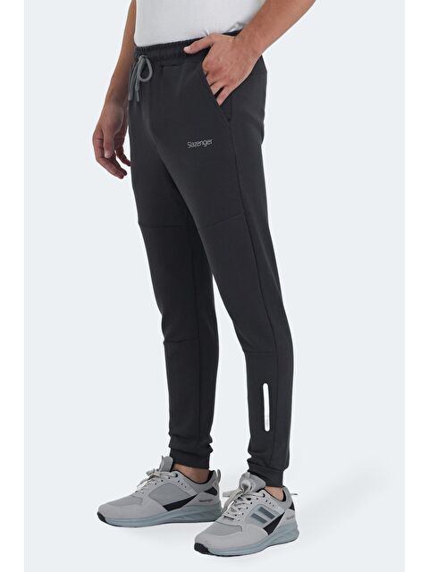 SLAZENGER KOX I Erkek Jogger Eşofman Altı Koyu Gri