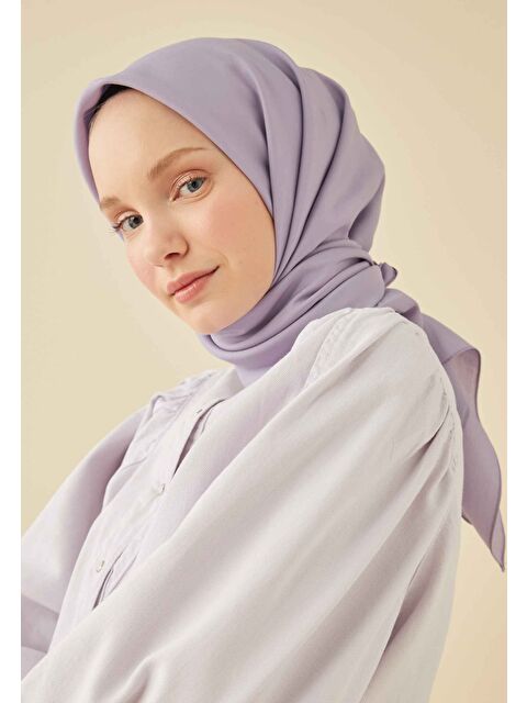 Fresh Scarfs Pamuk İpek Eşarp Leylak - S000423033-487