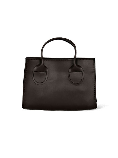 TONNY BLACK Kadın Siyah Mini Boy Suni Deri Askılı El ve Omuz Çantası - S000495409-19351