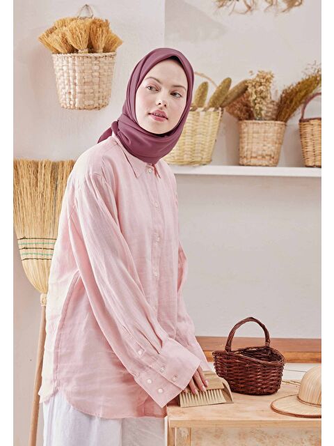 Fresh Scarfs Pamuk İpek Eşarp Erik Çürüğü - S000423033-20036