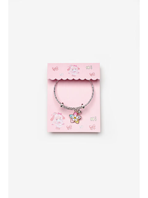 Le Mabelle Çok Renkli  Çiçek Figürlü Zil Detaylı Kız Çocuk Ayarlanabilir Bileklik - S000513232-23173