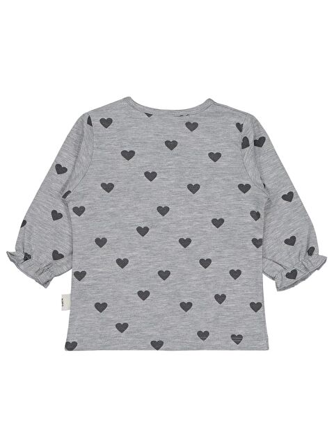 Civil Baby Kalp Baskılı 6-18 Ay Sweatshirt - S000480283-20600