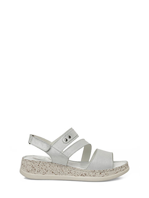 Polaris 5 Nokta 105790.Z6FX Beyaz Kadın Comfort Sandalet