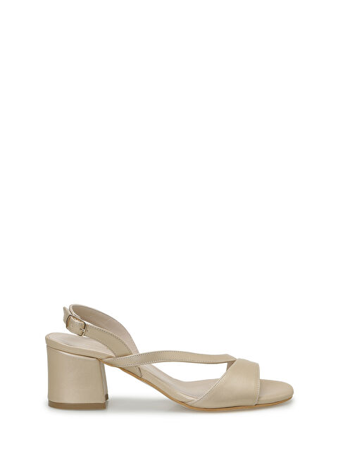 Polaris 327115.Z 6FX Altın Kadın Topuklu Sandalet
