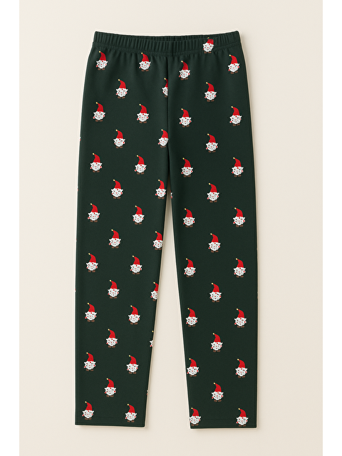 Katia And Bony Erkek Çocuk Santa Claus Pijama Altı Yeşil - S000451077-18194