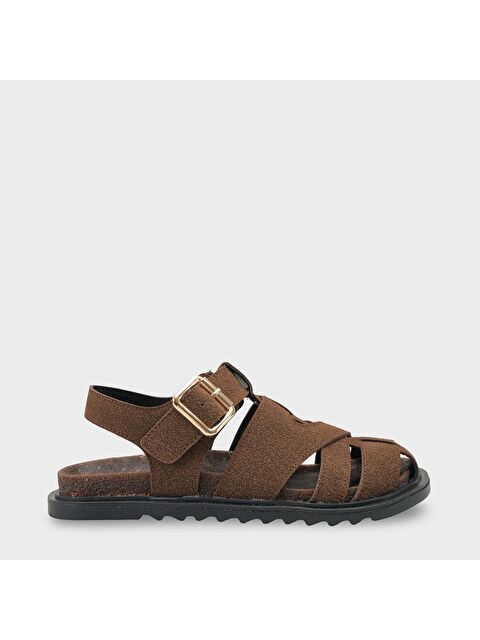 Capone Outfitters Penelopa Gladyatör Tokalı Kadın Sandalet