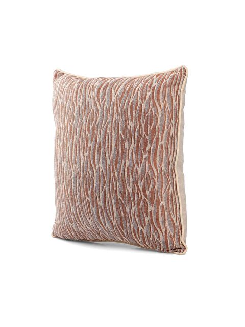 Asdiva Özel Tasarım 43x43 Dokuma Kırlent Kılıfı Biyeli Gizli Fermuarlı Dekoratif Salon - S000345150-20016