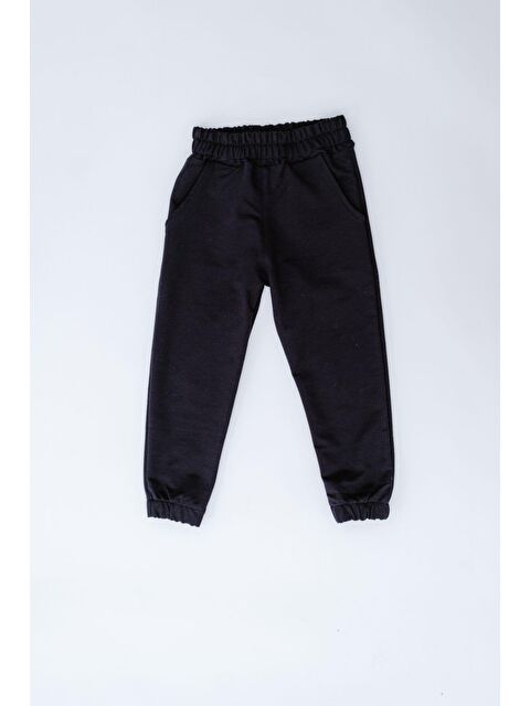 C&City Kız Çocuk Lastikli Paça Eşofman Altı 760 Lacivert