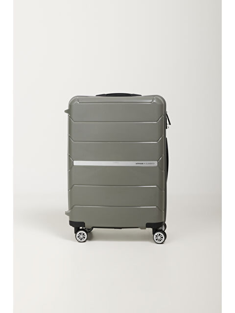 Altınyıldız Classics Erkek Gri Orta Boy Valiz - S000435524-20600