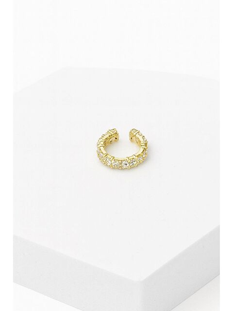 New Obsessions XOXO Geçirmeli Baget Taşlı Kıkırdak Küpe - S000510451-20076