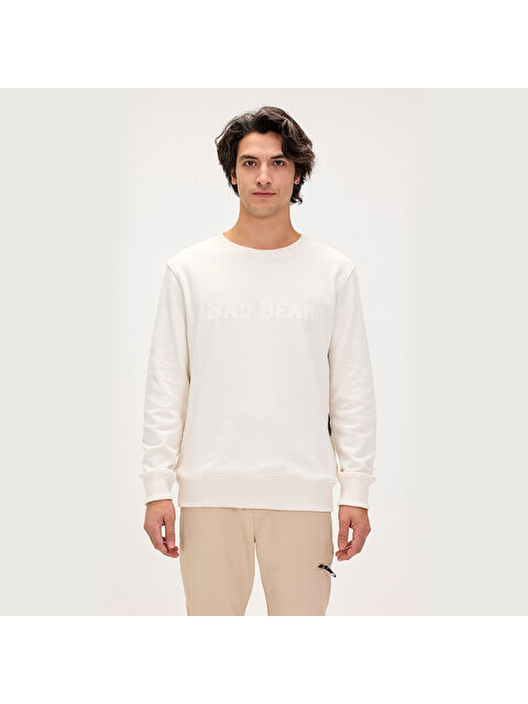 Bad Bear Snow Erkek Bej Sweatshirt - S000504619-19928