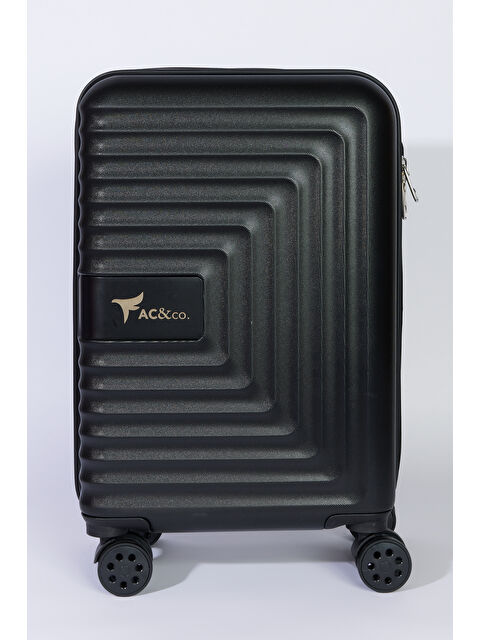 AC&Co / Altınyıldız Classics Erkek Siyah Küçük Boy Valiz - S000435519-19351