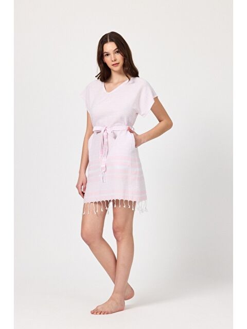 Mulberry Katya Plaj elbisesi Tunik pareo %100 Pamuk