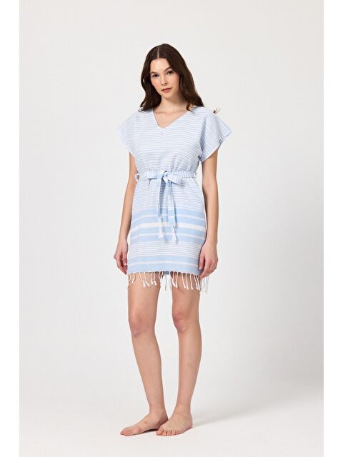 Mulberry Katya Plaj elbisesi Tunik pareo %100 Pamuk