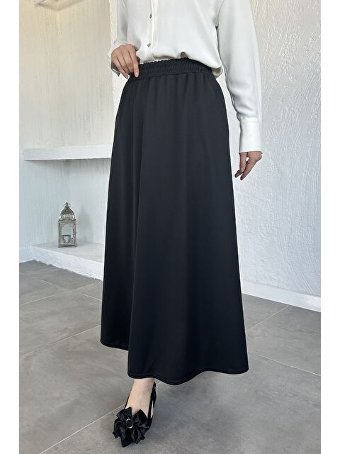 Julude Kadın Bel Lastikli Tesettür Etek