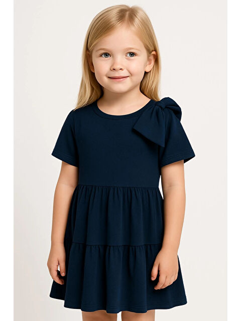 Myhanne Fiyonklu Kız Çocuk Elbise 50776 - S000404296-21164