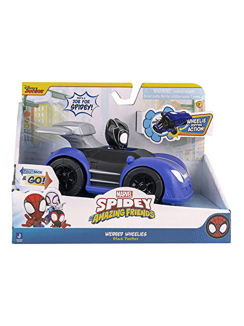 Spidey Çek Bırak Araba Black Panter SNF0014