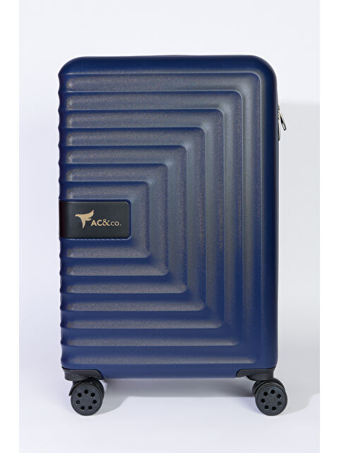 AC&Co / Altınyıldız Classics Erkek Lacivert Orta Boy Valiz - S000435539-21164