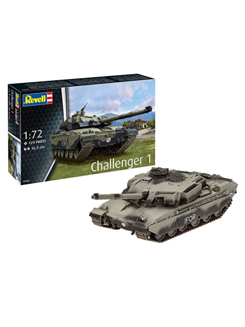 Revell Maket Model Kit Askeri Araçlar Challenger 1 3365