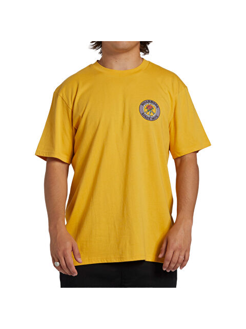 Billabong Bonez Erkek Sarı Tişört - S000489108-20072