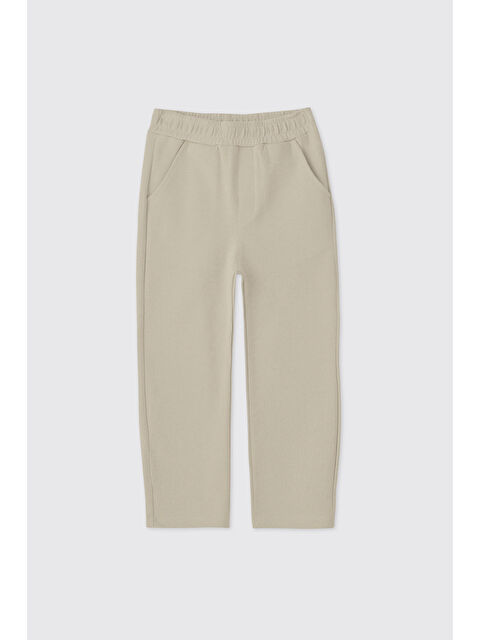 Panço Erkek Çocuk Örme Açık Yeşil Pantolon