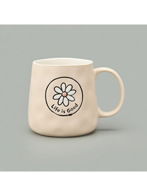 Evidea Kitchen Life is Good Kupa - Krem - 450 ml - S000393337-19966