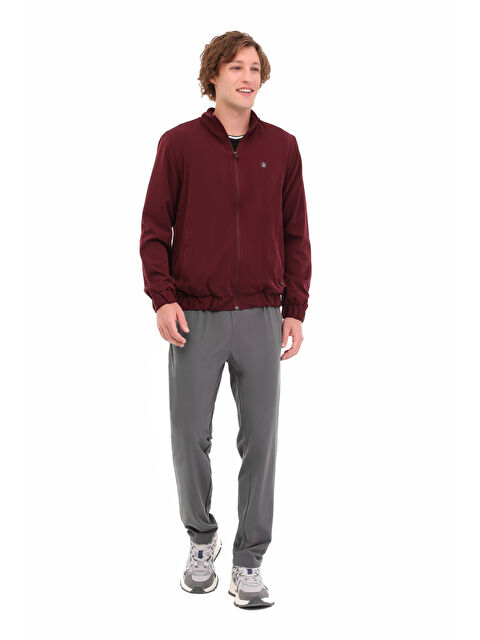 Lumberjack M-BS04 WOVEN T.SUIT 5PR Bordo Erkek Eşofman Takımı - S000442020-19951