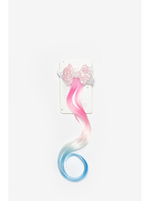 Le Mabelle Pembe Katlı Fiyonk Detaylı Saçlı Kız Çocuk Klips Toka - S000513248-20024