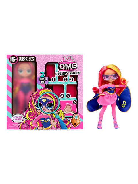 LOL OMG Tatlı Casus Bebekleri Süper Kahraman Sabrina Sky Bebeği 542667