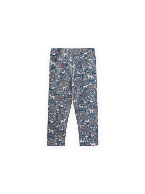 CİGİT Tayt 2-10 Yaş İndigo Mavi - S000453613-17234