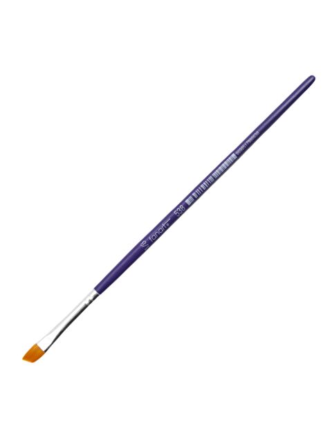 Fanart Academy Seri 538C Sentetik Kıl Kesik Yassı Fırça No:1/8 - S000362078-23173