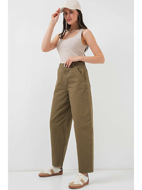 Rodi Kadın Bol Paça Pantolon 6703 - S000487119-18547