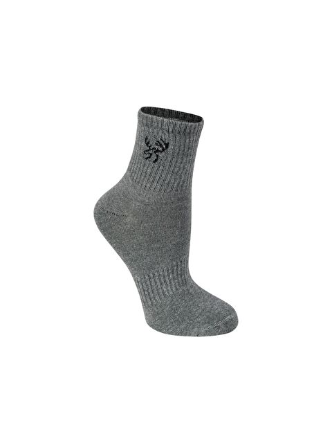 2AS Kısa Bambu Spor Çorap Gri - S000485831-20600