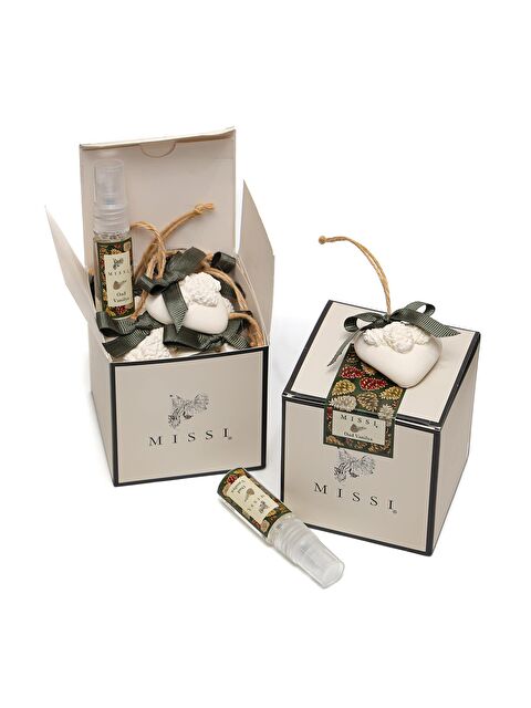 Missi Yılbaşı Kozalaklı Kalp Oud Vanilya Aroma Harmony Set (6 adet) - S000458516-19965